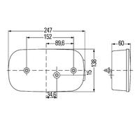 Faro trasero HELLA 2VP 998 232-301