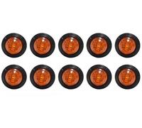 Faro Trasero Para Accesorios Camiones Cola Remolque Camión 10 Uds Camion 24V Indicadores Posición Lateral Luz 12V 3/4"accesorios