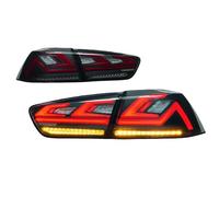 Faro Trasero Para Mitsubishi Para Lancer Para EVO X 2008-2020 Luces Señal De Giro Secuencial Inversa 4 Uds Luz Trasera Accesorios Coche