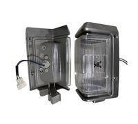 Faro Un Par para Nissan para Terrano D21 1987 1988 1989 1990 1991 1992 1993 1994 1995 Luz De Esquina Delantera del Coche Señal De Giro Faros(Gray Border)