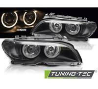 Faro Xenón Con Angel Eyes Combinado Para BMW 3er E46 Coupé Cabrio Bj. 03-06 Sch