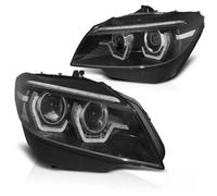 Faro Xenón DRL LED Luz Diurna BMW Z4 E89 09-13 Negro Izq Der Delantero