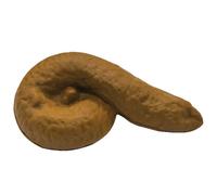 Faroby Broma de Caca: Accesorio repugnante de Caca de Perro de plástico Artificial Realista en 6 Formas para bromas, Trucos y Chistes del Día de los Inocentes