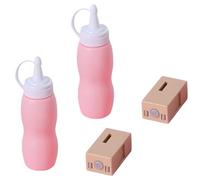 Faroby Máquina nebulizadora para niños, Juego de Varita antiniebla de Burbujas de 2 Piezas, Recarga de solución de Burbujas y nebulizadores incluidos, elásticas, Recarga, Tipo 1