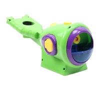 Faroby Pistola de Burbujas, soplador automático montado en Bicicleta con Ametralladora de Burbujas con Luces LED, 2000 /min, Verde, 9, 84x3, 94x2, 56 Pulgadas