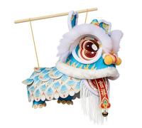Farol chino de Año Nuevo - Decoración navideña de danza de león, diseño vibrante y duradero para decoración de festivales de primavera, , escuela, restaurante, desfile en casa, sala de estar