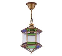 Farol colgante fabrilamp granadino 1xe27, iluminación decorativa para