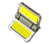 Farol de camping recargable - LED plegable con imán - Linterna de campo luminosa de alimentación a batería, para senderismo, tienda de emergencia, supervivencia nocturna, caminata Lav