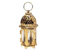 Farol de cristal multiusos del hierro para la decoración casera y las tardes románticas (2)