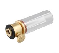 Farol de gas al aire libre para acampar para senderismo e iluminación de tienda de campaña con control de llama de precisión y solución de almacenamiento seguro (lámpara de gas)