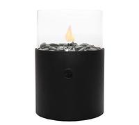 Farol de gas Cosicoop XL negro, diámetro 20 x 30,5 cm