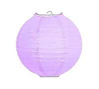 Farol de papel redondo multicolor de 8/12/16 pulgadas para bodas, fiestas, decoración del hogar, bola de lámpara de papel DIY (morado-30 cm)