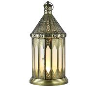 Farol de Vela Marrakesch Orient & Mediterran Interior Blanca 40cm Metal