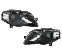 Farol delantero H7/H7 Verificación ECE 1EL 247 014-831 HELLA para VW PASSAT B6