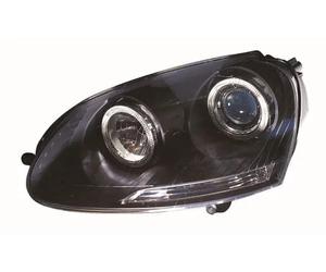 Farol delantero H7/H7 Verificación ECE 441-1188PXNDAM2 ABAKUS para VW GOLF V
