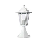 Farol edm 73404 zurich blanco 60 w e27 16 x 40 cm aluminio