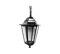 Farol edm 73411 zurich negro 60 w e27 19, 2 x 94,7 cm ø 19,5 x 90,5 cm aluminio