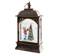 Farol iluminado para Navidad, linterna iluminada con globo de nieve con luz cálida, faroles LED decorativos para familiares, amigos, niños, Navidad, cumpleaños, Año Nuevo, Pascua