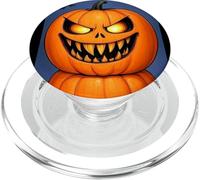 Farol Jack O de Scary Stacked Pumpkin PopSockets PopGrip para MagSafe