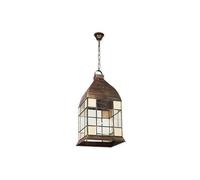 Farol Mediano Mudejar 1xe27 Beis REGx26x26 cm.