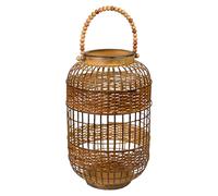 FAROL METAL CALADO ANTIQUE