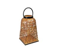 FAROL METAL CALADO ANTIQUE