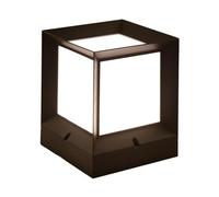 Farol Pie Sobremuro Exterior Luz de pilar de puerta exterior impermeable Luz Moderna de Aluminio for Postes Valla Cubierta Paisaje Exterior Columna Lámpara for Superficie Plana Patio Jardín(Size:15*19