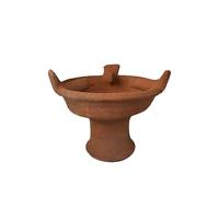 Farol Portavelas Marroquí Negro Natural De Madera 40cm Decoración De Mesa