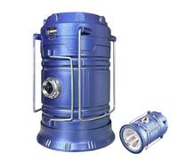 Farol solar de camping | Linterna LED plegable para senderismo | 3 modos de iluminación eléctrica con asa, lámpara de tienda de campaña para actividades al aire libre