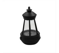 Farol solar para exteriores, impermeable, gran faro LED, fuente de luz, luces decorativas para jardín