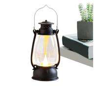 Farol vintage LED de camping lámpara linterna LED de luz cálida, | Farol retro para salón, dormitorio, boda, fiesta, decoración del hogar, decoración rústica, centros de mesa,