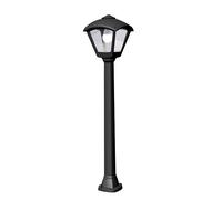 Farola dario 1xe27 8,5w con pulsador cct (3colores) ip55 l.24xan.24xal