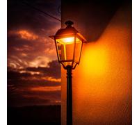 Farola LED 60W Ámbar Villa Regulable 1-10V