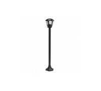Abrila Alnilan Negro - Farola Aluminio / Policarbonato 1Xe27
