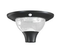 Farola solar de 15W, 2000 lm, para exteriores. 3 colores de luz a elegir (cálida, natural, fría). Ideal para aparcamientos,jardines,patios,negocios. Resistente al agua (IP65), totalmente inalámbrica.