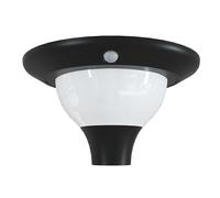 Farola solar de 15W, 2000 lm, para exteriores. 3 colores de luz a elegir (cálida, natural, fría). Ideal para aparcamientos,jardines,patios,negocios. Resistente al agua (IP65), totalmente inalámbrica.