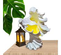 Faroles de bruja,Decoración aterradora de estatua de fantasma vintage - Estatuas de bruja LED para el hogar al aire libre del patio, césped, fiesta de jardín, decoraciones de halloween