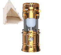 Faroles de camping - Linterna solar con ventilador | Ventilador de camping LED solar | Dispositivo de refrigeración con lámpara para actividades al aire libre, pesca, playa, pesca, banco de trabajo