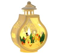 Farolillo Decorativo navideño, Farol Colgante LED navideño Multicolor 12,6 x 7, cm(B)