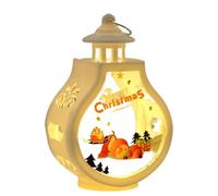 Farolillo Decorativo navideño, Farol Colgante LED navideño Multicolor 12,6 x 7, cm(D)