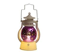 Farolillo Decorativo navideño, Farol navideño con Bola de Nieve iluminada, Multicolor, 12,6 x 7, cm(B)