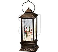 Farolillo LED con diseño de muñeco de nieve