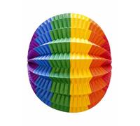 Farolillos Feria de Papel Pack de 12 | 22 CM de Diámetro | Farolillos para la Feria | Auténticos Faroles Andaluces listos para Usar | Nexum Market (Multicolor Pride)