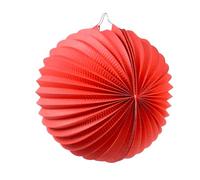 Farolillos Feria Rojos | 22 CM de Diámetro | Pack de 12 farolillos de Papel para la Feria | Auténticos Farolillos listos para Usar (Incluye Alambre) | Nexum Market