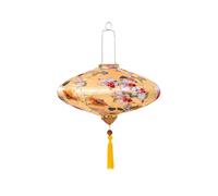 Farolillos Linterna tradicional china con patrón floral retro, linterna para festival de primavera, linterna de tela colgante vietnamita japonesa para decoración de patio al aire libre Navideñas