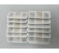 Faroro Fuente Filtro, 12 Piezas de Filtros + 12 Piezas de Esponjas, Adecuado para WF01 Fuente para Gatos