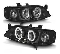 Faros Angel Eyes Combinados Para Opel Vectra B Bj. 95-98 Negro