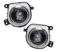 Faros Antiniebla 12 V Parachoques Delantero Para X3 F25 Para X4 F26 Para X5 F15, F85 2014 2015 2016 63177317251 63177317252 Faros Trabajo Luz Antiniebla(LED Angel Eyes,Only Left Side)
