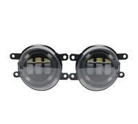 Faros Antiniebla Coche Lámpara Antiniebla, Luz De Conducción Coche LED DRL PTF 15W 12V Para Lexus Para IS XE30 Is250 Is300h Is350 Is200t 2014-2016(4 points drl)