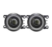 Faros Antiniebla Coche Luz Antiniebla Para Coche Con Ojo De Ángel DRL LED COB Conjunto Lámpara Circulación Diurna Para Jaguar Para Tipo S Para CCX Para Sedán 1999-2007(White)